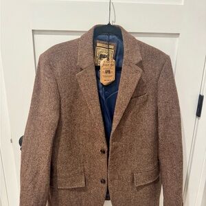 HARRIS WOOL HERRINGBONE BLAZER 4265